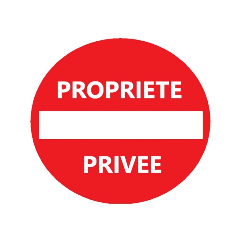 propriété privée