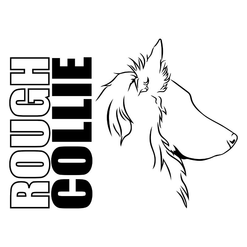 Rough Collie Profil Hunde Hund Wilsigns