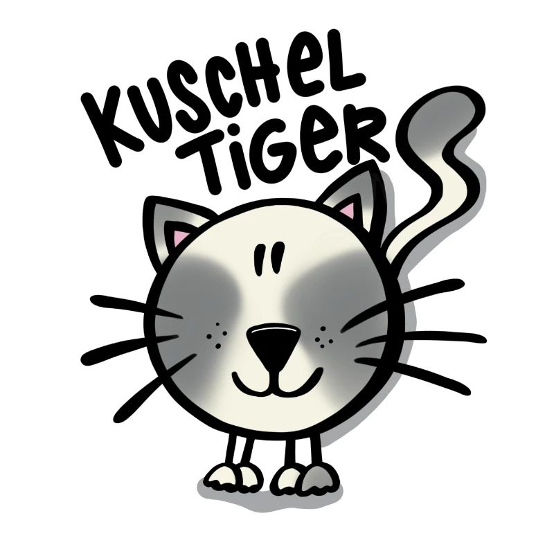 Katze Kuscheltiger