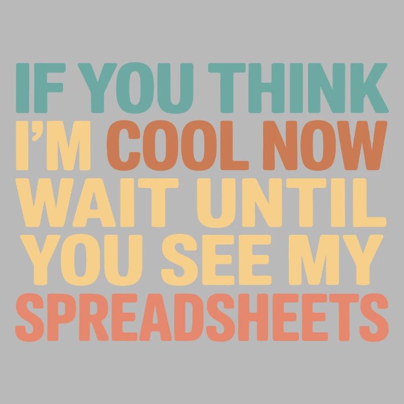 Funny Spreadsheet Designs For Actuary Statistician