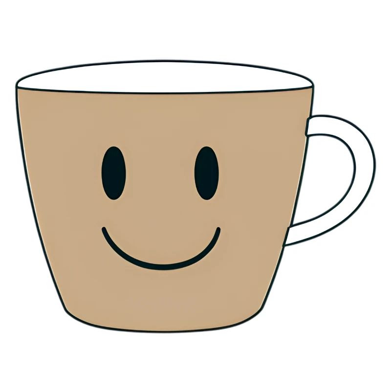 Smiling Coffee Mug Design