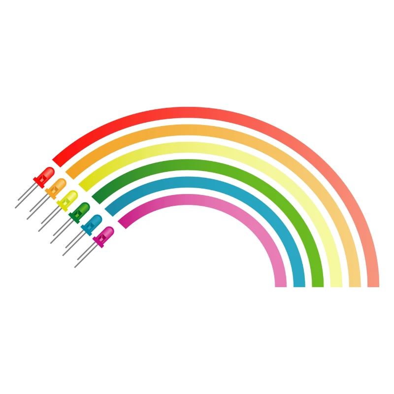 Regenbogen LED