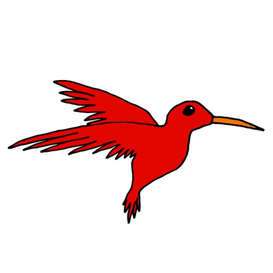 Dibujos animados de pájaro carpintero rojo' Cantimplora | Spreadshirt