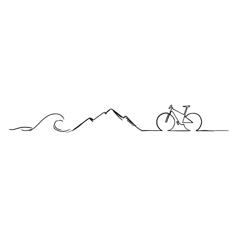 Waves Mountains and Bikes