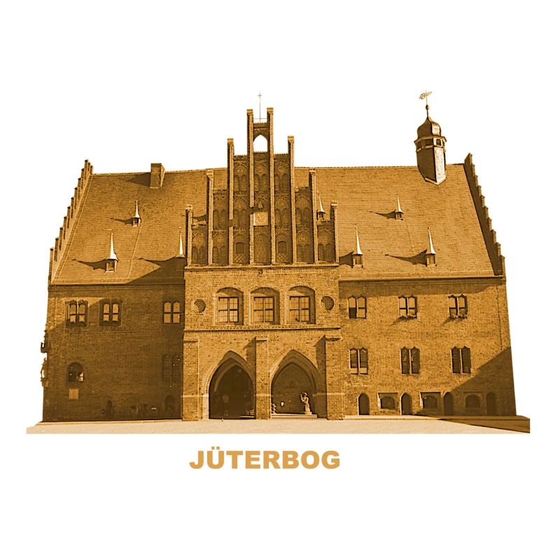 Jüterbog Town Hall Teltow Fläming Brandenburg