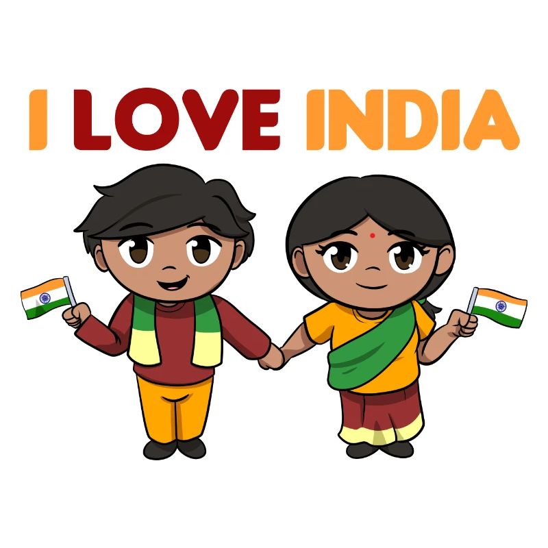 Inde Inde Hindu Pride Drapeau Pays I Cadeau