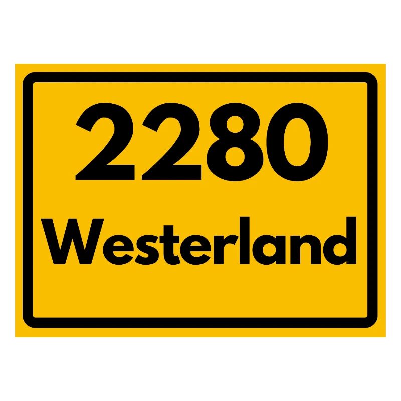ANCIEN CODE POSTAL RETRO 2280 WESTERLAND – SYLT