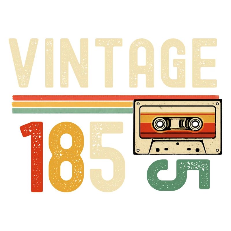 Vintage 185 Cassette Stripe