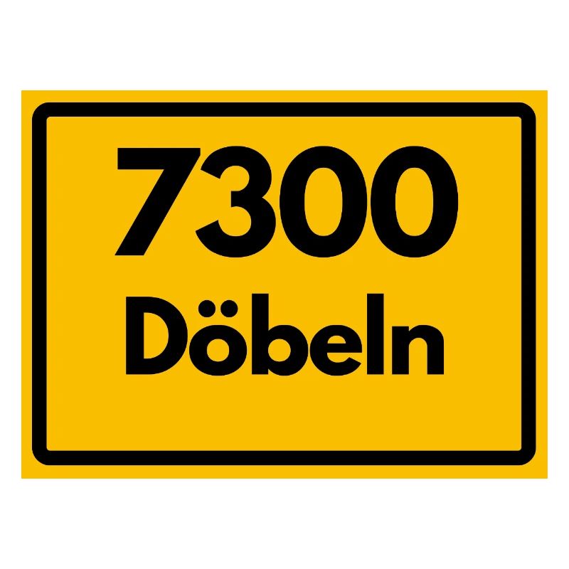 OLD POSTCODE 7300 DÖBELN SAXONY DDR OSTALGIE