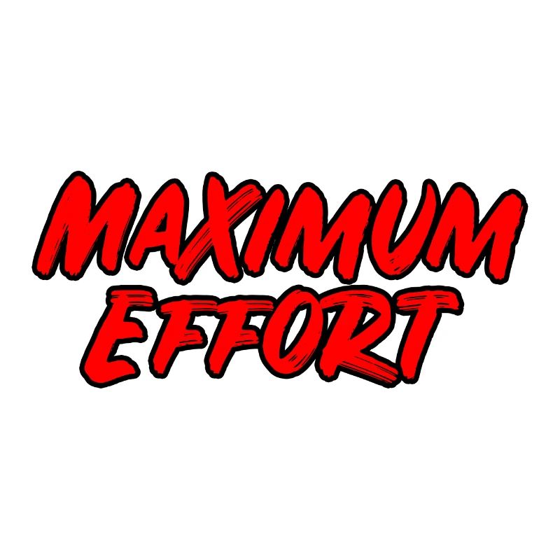 Utilisation maximale - texte rouge Comicstyle