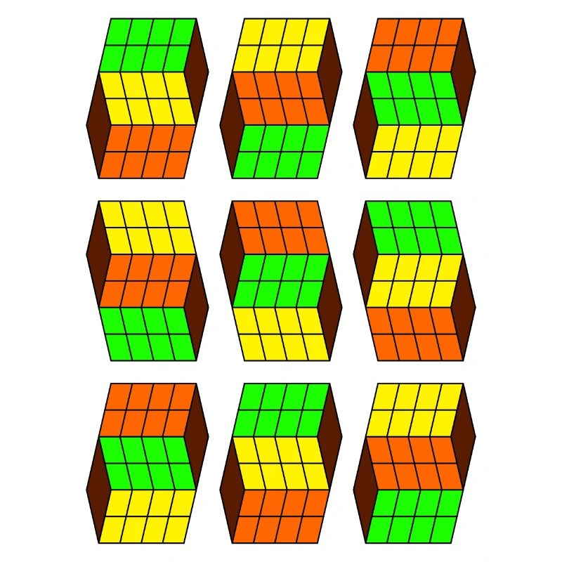 Nerd Geek Cube Geometry Impossible Shape Square