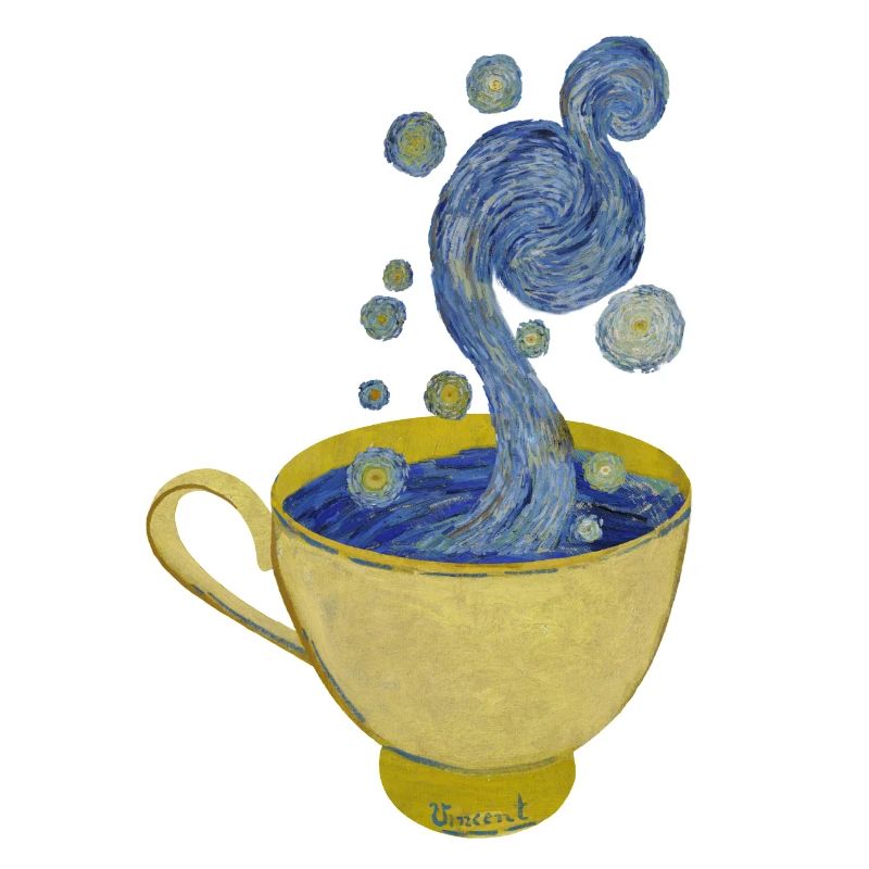 Starry Coffee, Starry Night - Vincent
