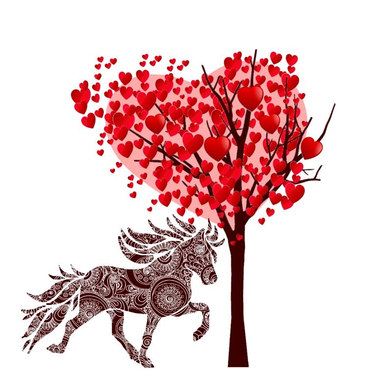 Tölter 3 Heart Tree