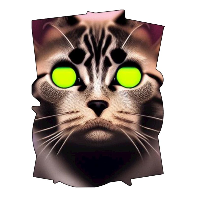 Visage de chat
