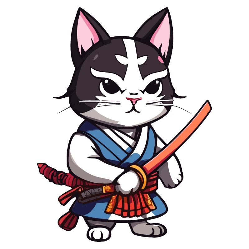 Chat samouraï #42