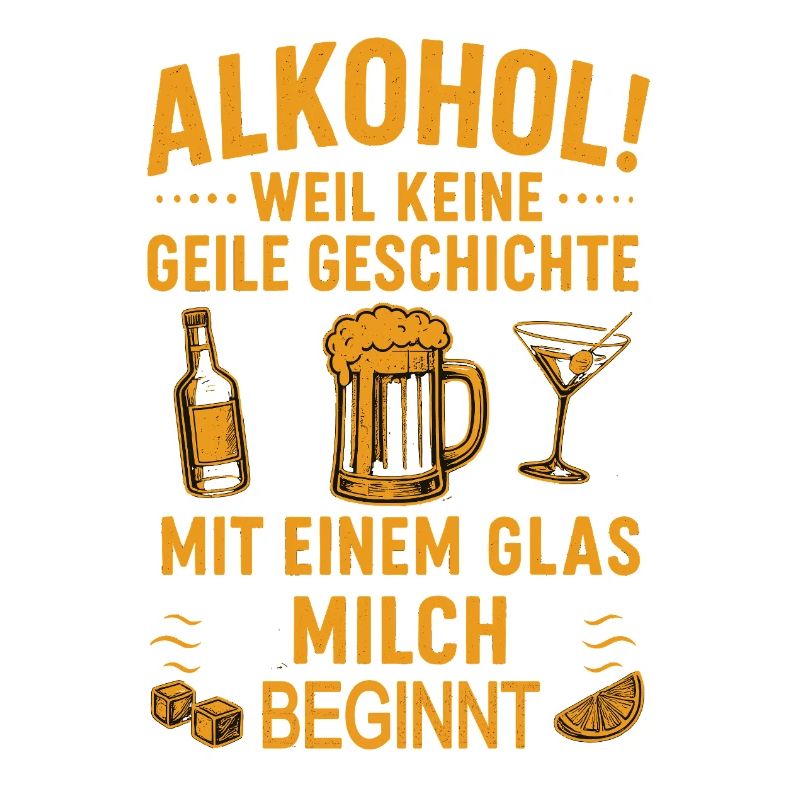 Conception de boisson humoristique avec thème de l’alcool