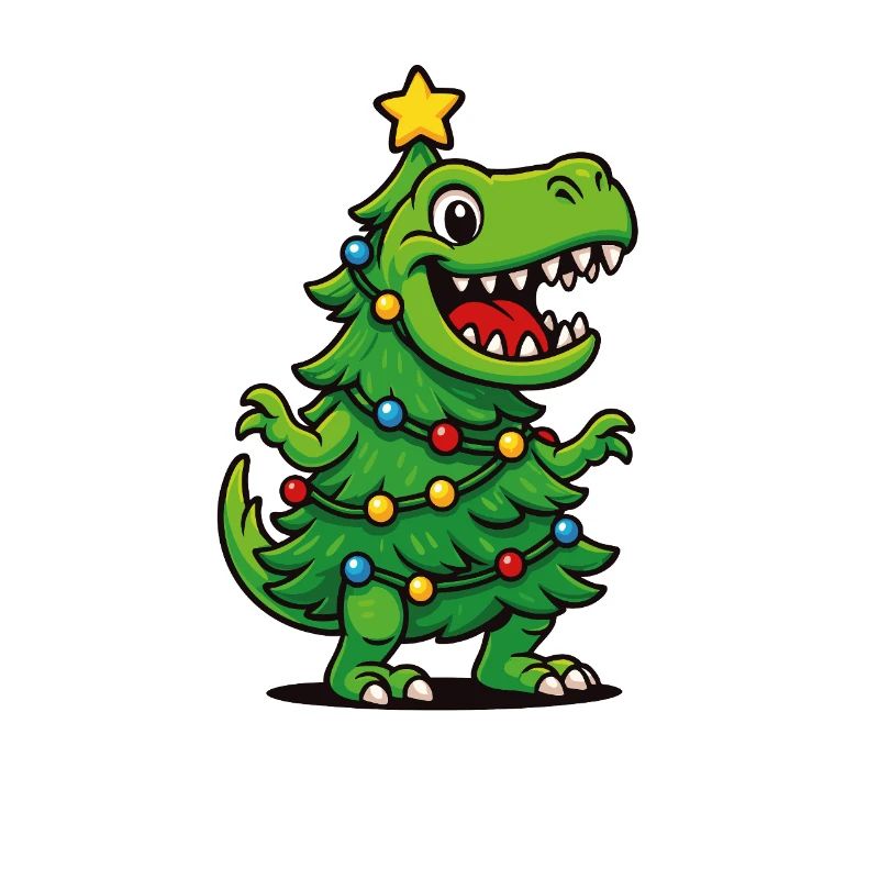 Tree Rex – Funny Dino Christmas