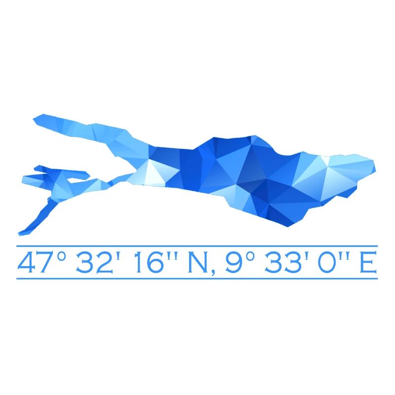 Coordonnées du lac de Constance | Polygone