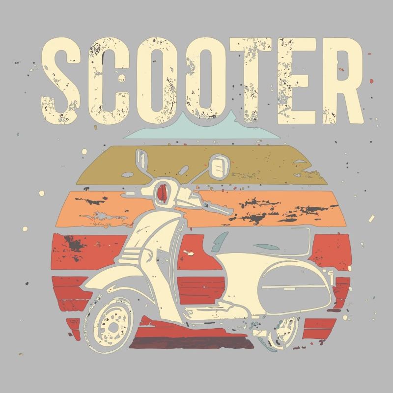 Scooter Motorroller Mofa Moped Roller