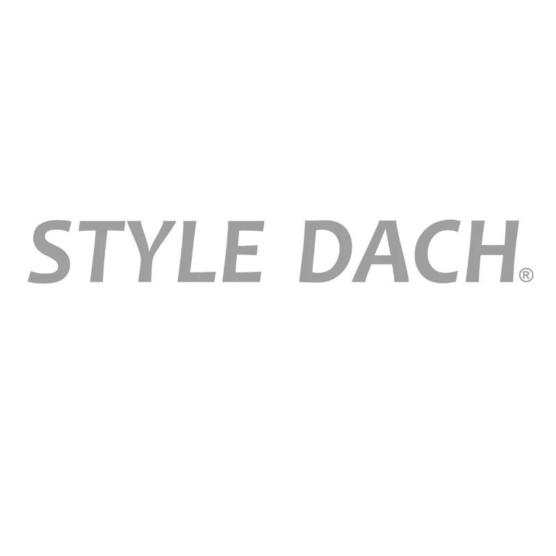 Style Dach mit Schriftzug