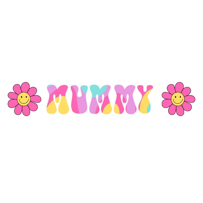 Florale Mom Vibes - Geschenkidee - Geschenk