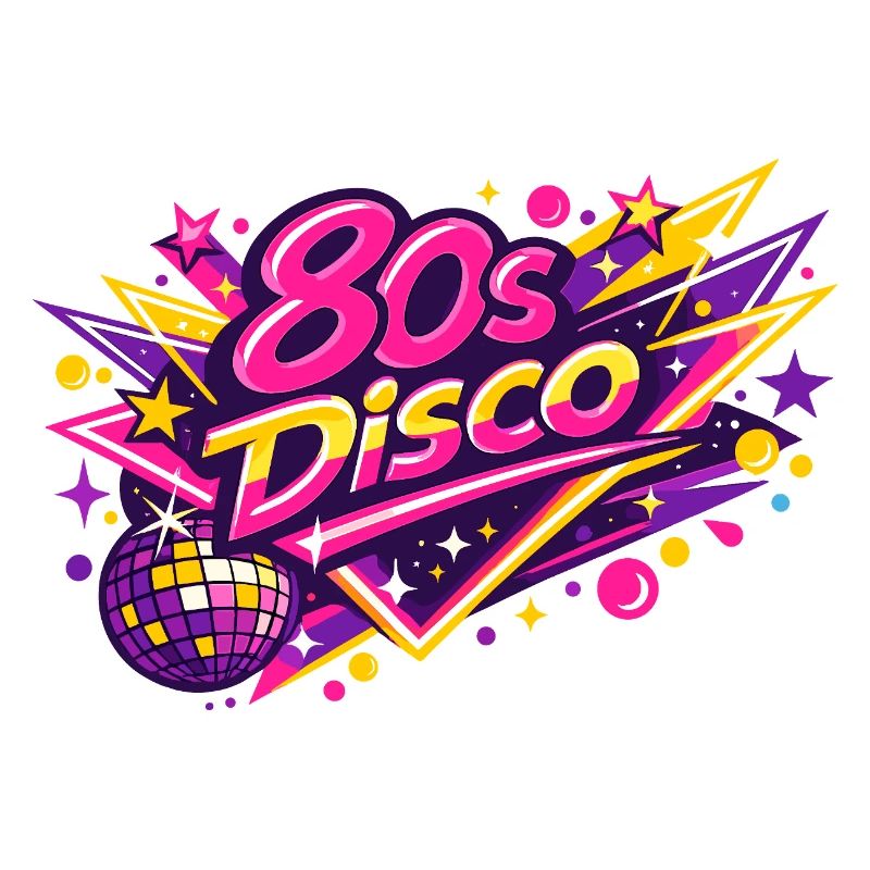 Retro 1980 80s Disco