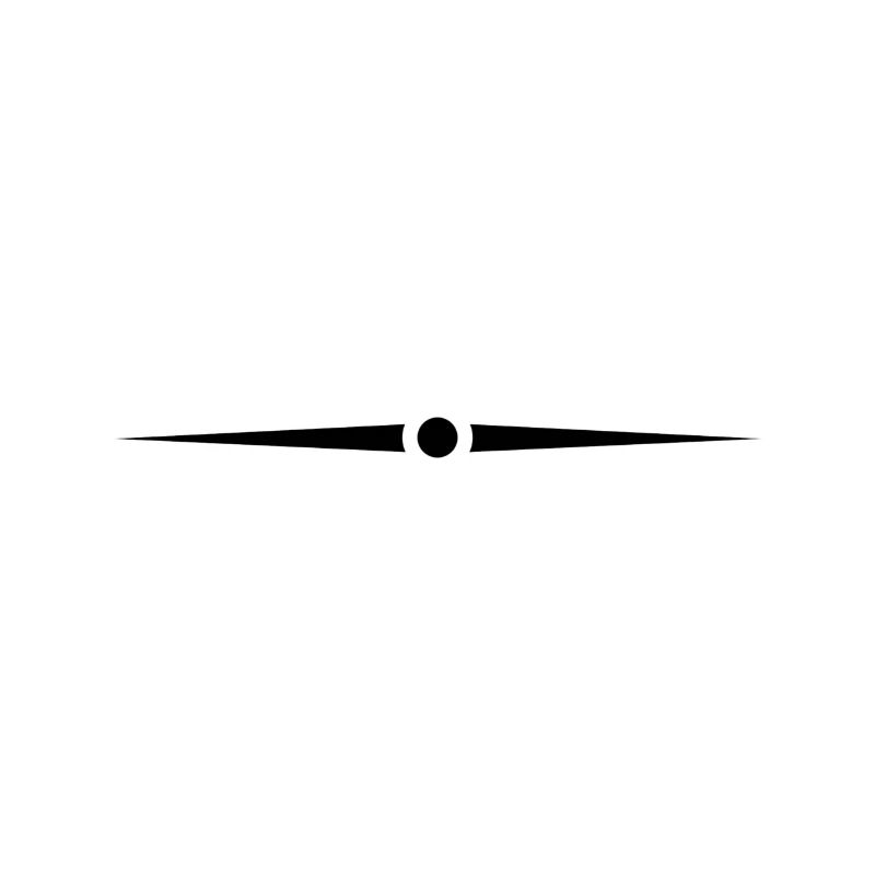 Black hyphen