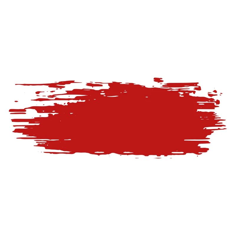 Farbe Klecks Spritzer Maler Geschenk bunt rot