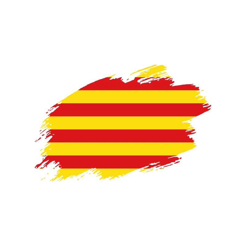 Drapeau de la Catalogne drapeau catalan