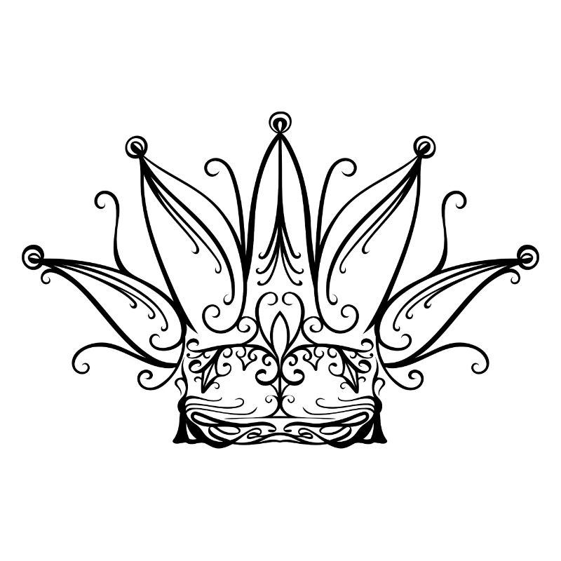 Couronne de carnaval de carnaval de Fool’s Cap