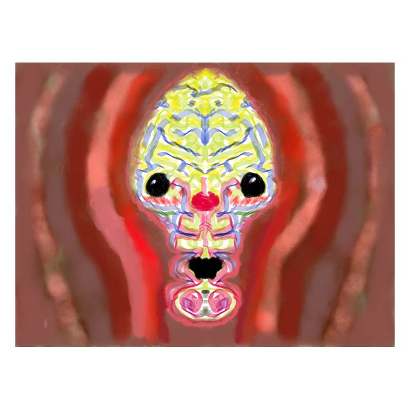 Crazy skull
