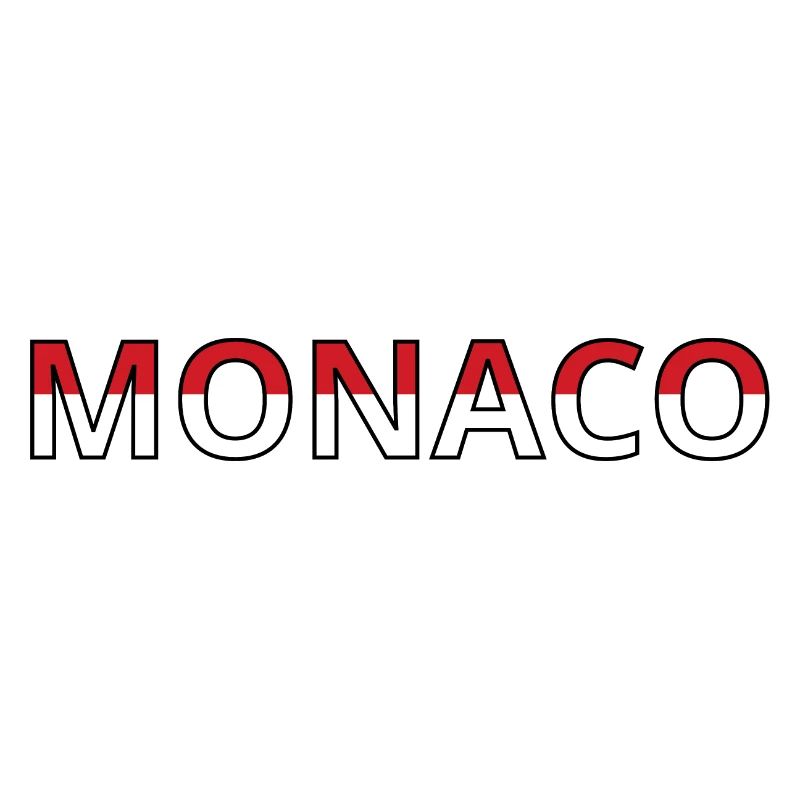 Drapeau monaco