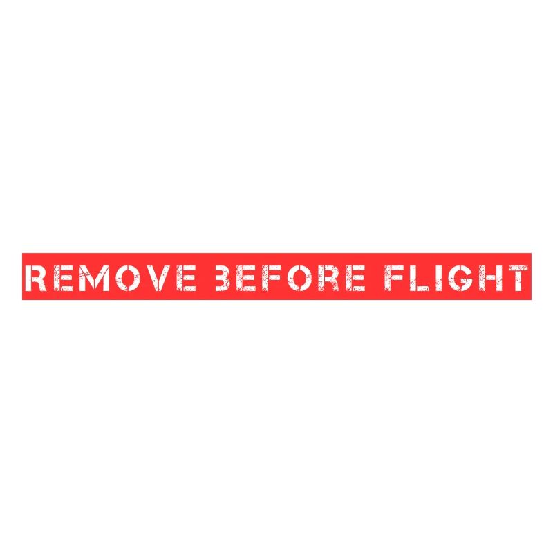 Remove before flight