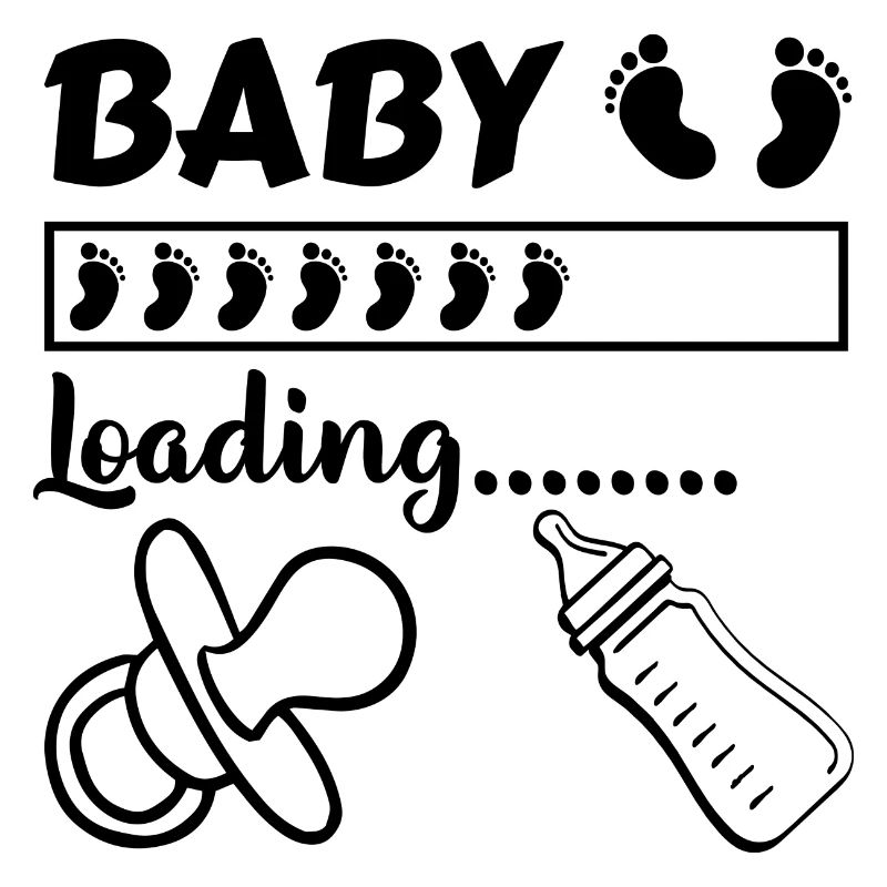 Bébé est chargé, enceinte