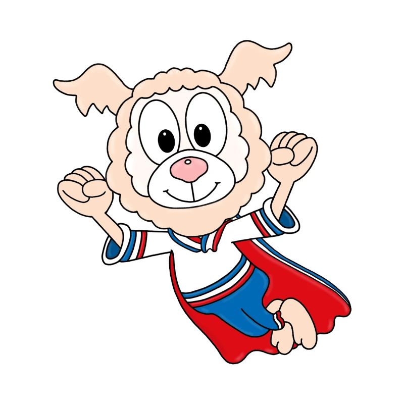 SUPERHELD - LAMA - ALPAKA - TIERISCH - TIER