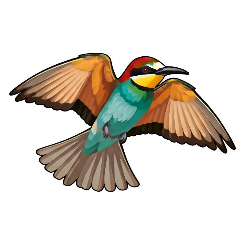 Guêpier Merops Apiaster