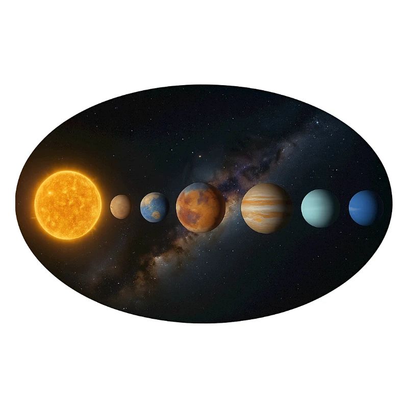 Soleil - Système solaire - Planètes