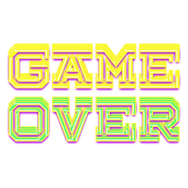 Neon-finished game