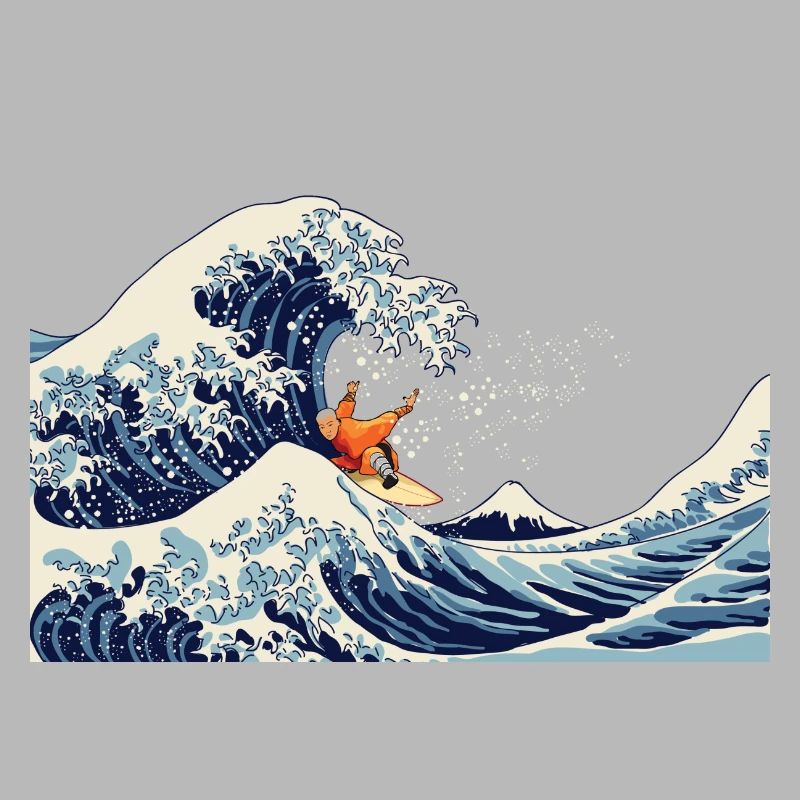 Surfing the great wave