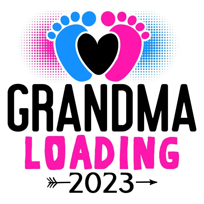 Werdende Oma, Oma loading 2023 Großmutter