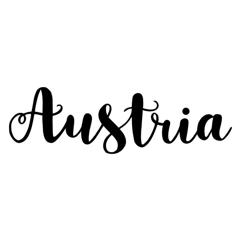 Austria lettering