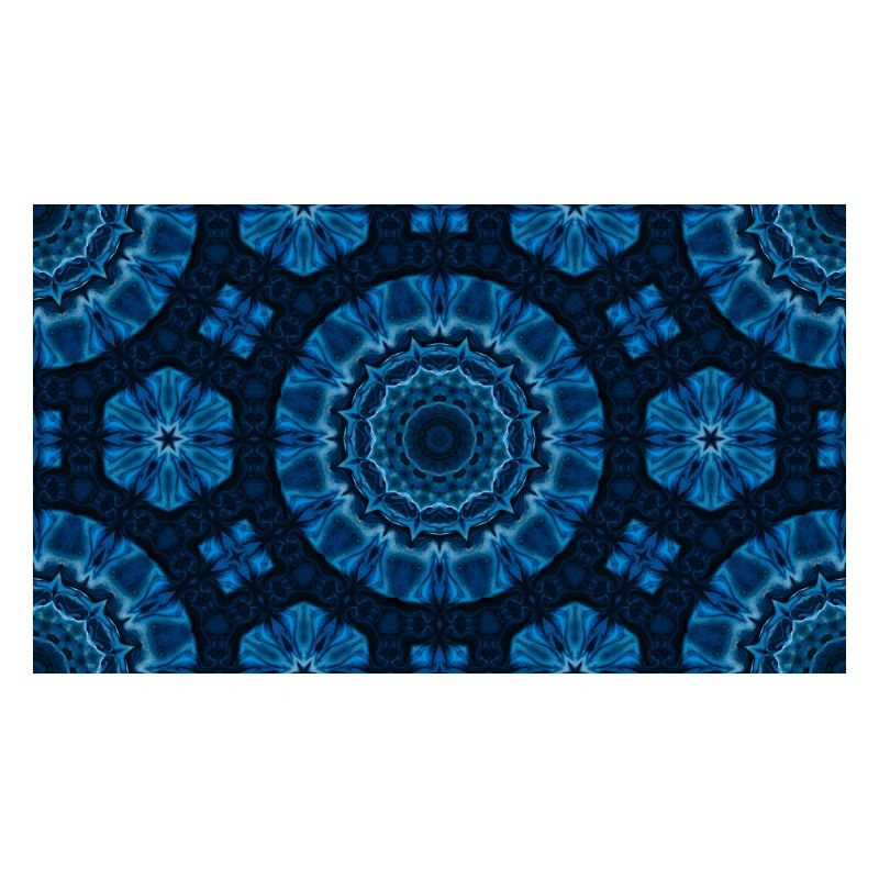 Azure Mandala Kaleidoscope