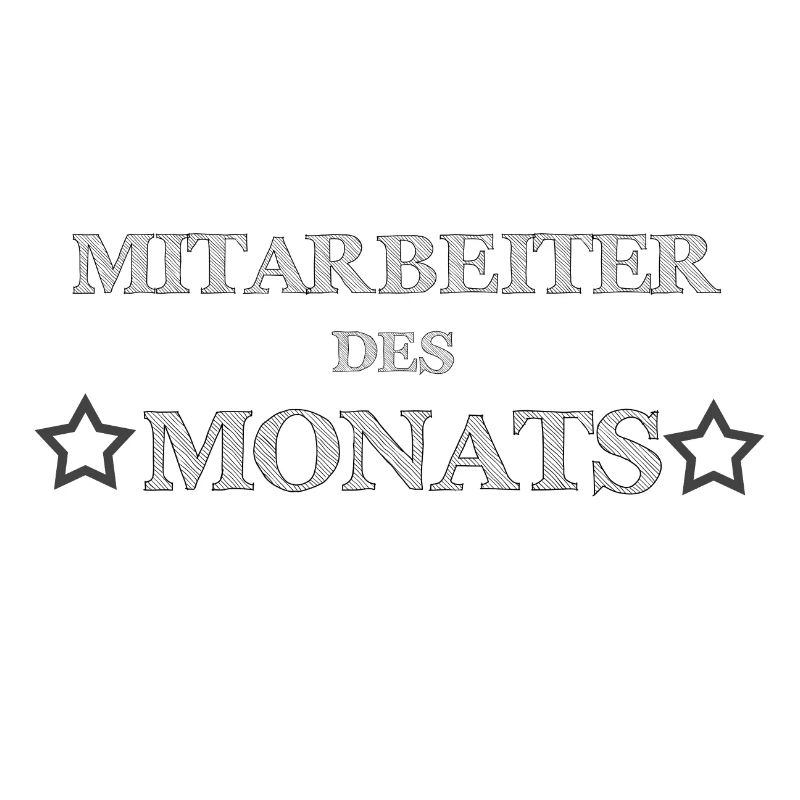 Mitarbeiter des *Monats*