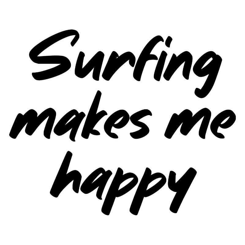 Surfer me rend heureux