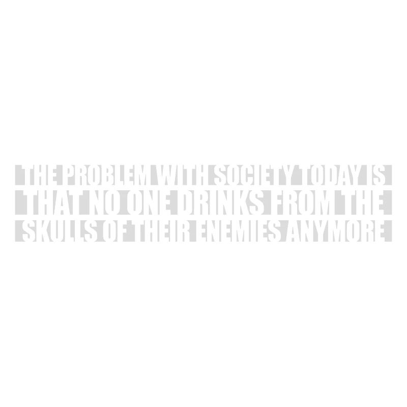 drinks from enemies skulls