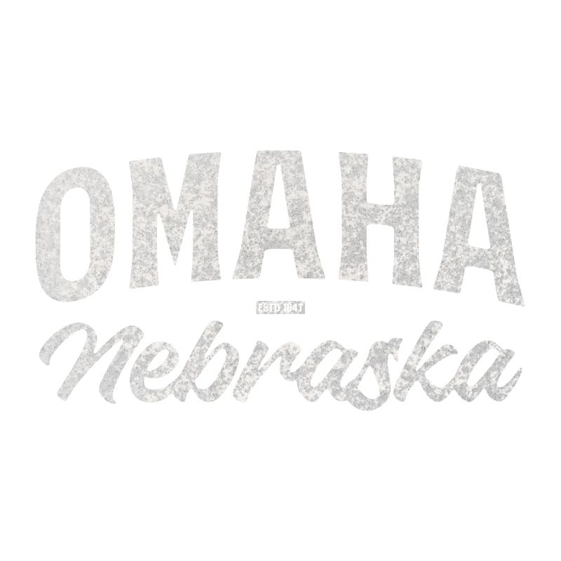 Omaha Nebraska Vintage Script Tee
