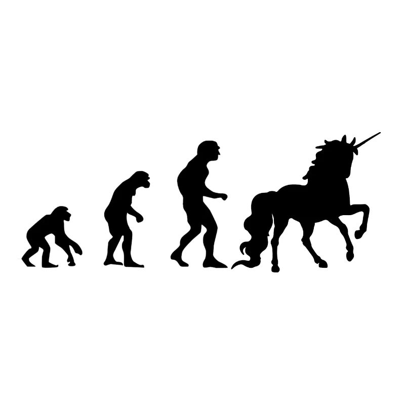 Evolution vom Affen zum Einhorn, Kinder