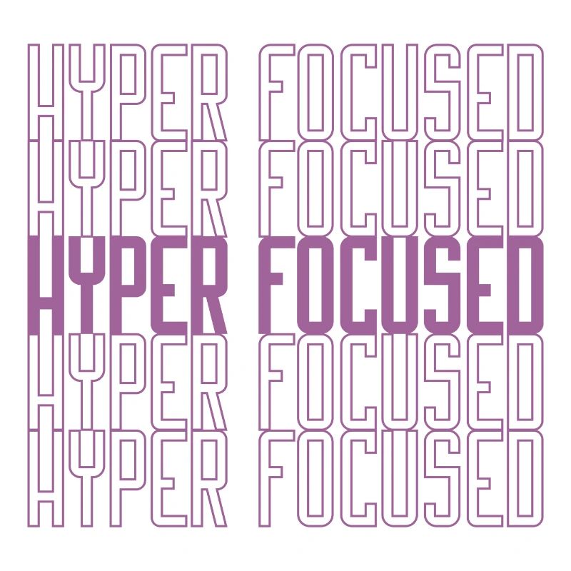Hyperfocused in pink