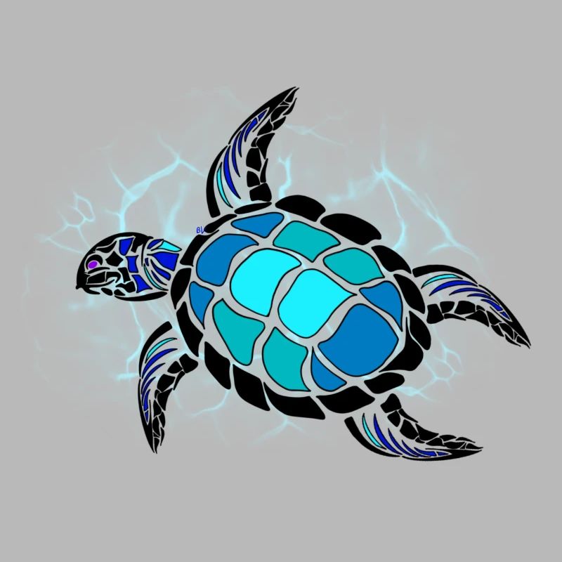 Blue turtle