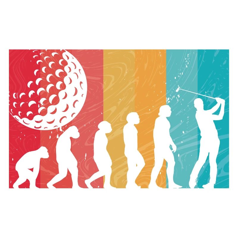 Golf Evolution From Monkey To Men BBall Lovers